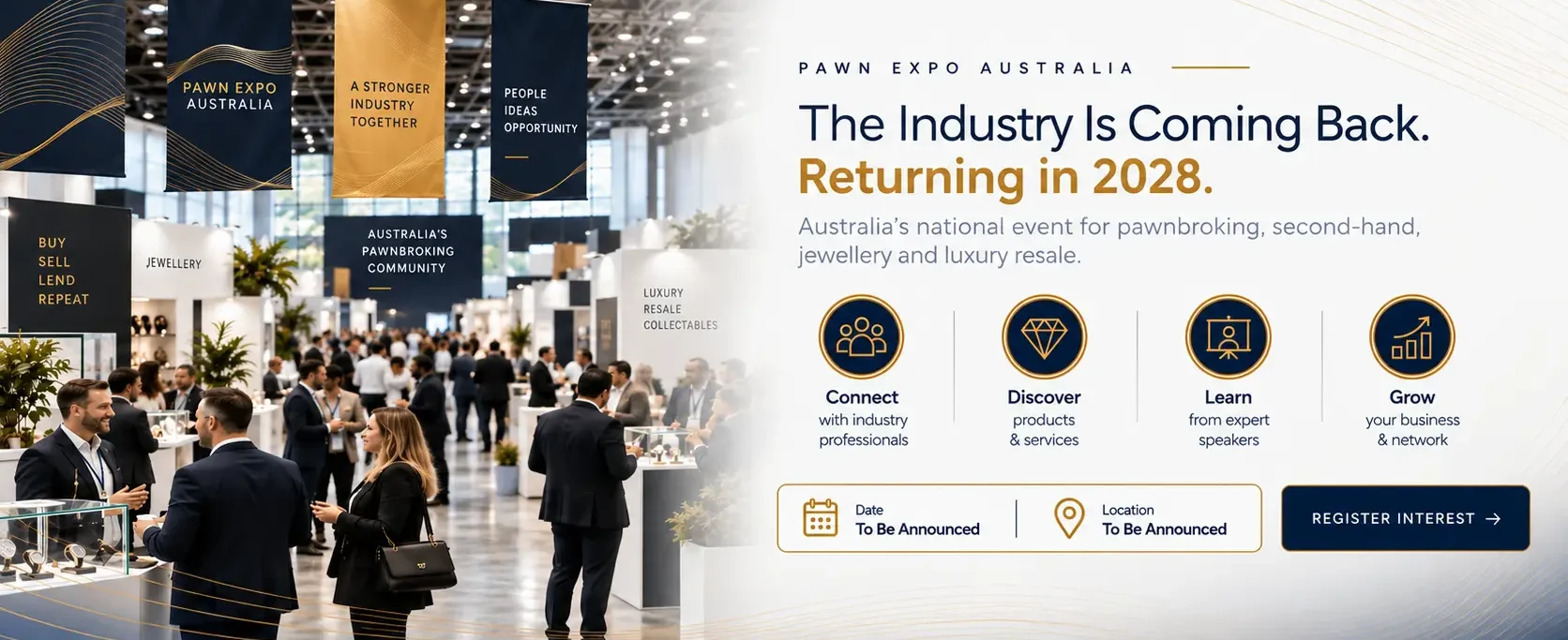 pawn expo 2028 announcement